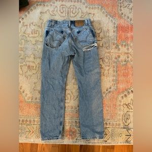 Shop Aligrace custom jeans, fits size 6/8 or 27-29